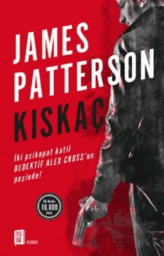 Kıskaç – James Patterson – Mona Kitap kitap kapağı