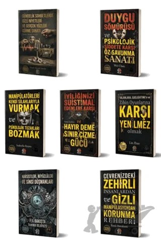 Karanlık Psikoloji - 7 Kitap Set – Kolektif – Akıl İzi Yayınları kitap kapağı