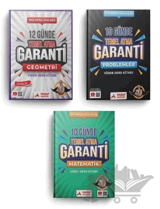Bıyıklı Matematik Garanti Matematik Problemler Geometri Kamp Seti – Selim Yüksel – Paraf Akademi kitap kapağı
