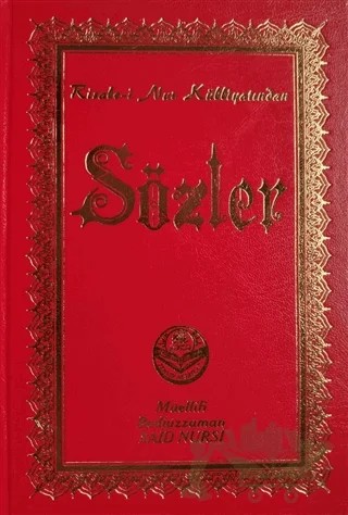 Sözler – Bediüzzaman Said Nursi – Tenvir Neşriyat kitap kapağı