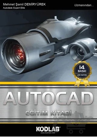 Autocad Eğitim Kitabı – Mehmet Şamil Demiryürek – Kodlab Yayın Dağıtım kitap kapağı