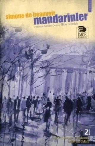 Mandarinler – Simone de Beauvoir – İmge Kitabevi Yayınları kitap kapağı