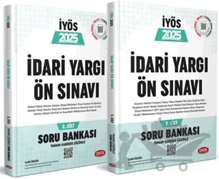 İdari Yargı Ön Sınavı Tamamı Karekod Çözümlü Soru Bankası 1 - 2 – Kollektif – Data Yayınları kitap kapağı