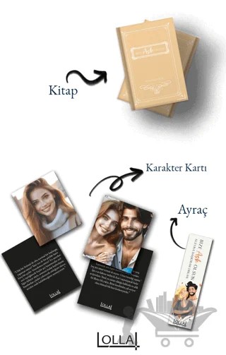 Bize Aşk Olsun – Aleyna Erkan – Lolla Yayınları kitap kapağı