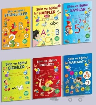 Şirin ve Eğitici 6 Kitap Set – Kolektif – Parıltı Yayınları kitap kapağı