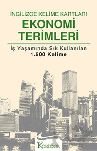 İngilizce Kelime Kartları: Ekonomi Terimleri – Kolektif – Koridor Yayıncılık kitap kapağı