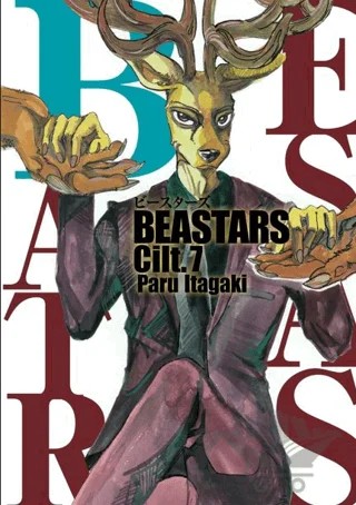 Beastars Cilt 7 – Paru Itagaki – Kayıp Kıta Yayınları kitap kapağı