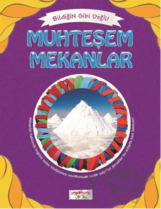 Bildiğin Gibi Değil - Muhteşem Mekanlar – Asena Meriç – Yediveren Çocuk kitap kapağı