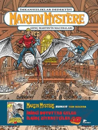 Martin Mystere Özel Sayı: 2 Genç Martin’in Maceraları / Genç Martin’in Acıları – Carlo Recagno – Çizgi Düşler Yayınevi kitap kapağı