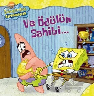 Sünger Bob - Ve Ödülün Sahibi – Jenny Miglis – Doğan Egmont Yayıncılık kitap kapağı