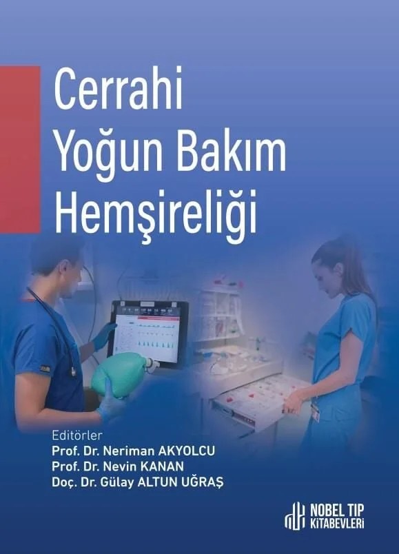 Cerrahi Yoğun Bakım Hemşireliği – Nobel Tıp Kitabevleri kitap kapağı