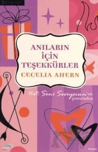 Anıların İçin Teşekkürler – Cecelia Ahern – Turkuvaz Kitap kitap kapağı