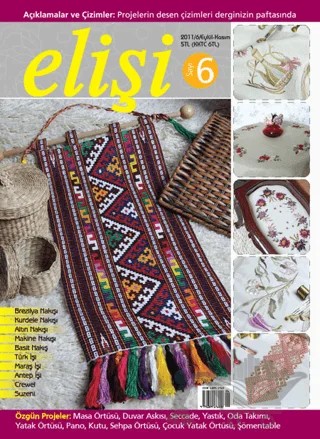 Elişi Dergisi Sayı: 6 – Tuva Yayıncılık kitap kapağı