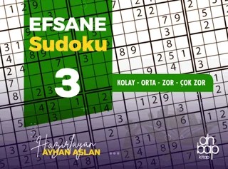 Efsane Sudoku 3 – Kolektif – Ahbap Kitap kitap kapağı