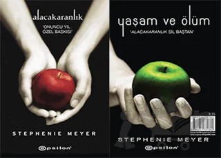 Alacakaranlık / Yaşam ve Ölüm (2 Kitap Birarada) – Stephenie Meyer – Epsilon Yayınevi kitap kapağı