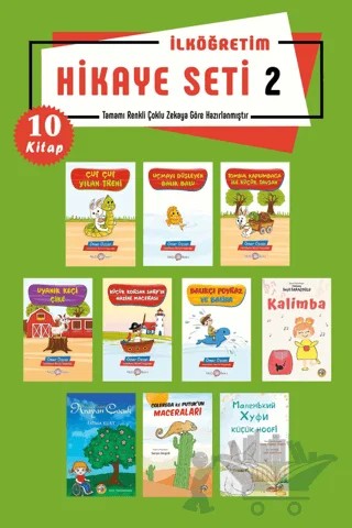 İlköğretim Hikaye Seti 2 - 10 Kitap – Ömer Özcan – Akıllı Zebra kitap kapağı