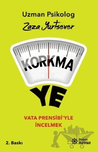 Korkma Ye – Zaza Yurtsever – Doğan Novus kitap kapağı