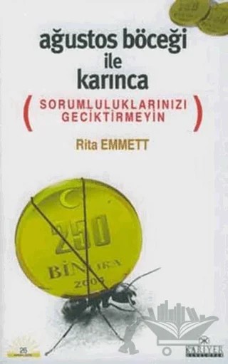 Ağustos Böceği İle Karınca – Rita Emmett – Kariyer Yayınları kitap kapağı