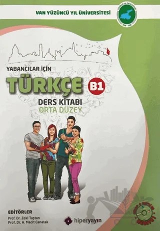 Yabancılar İçin Türkçe Ders Kitabı Orta Düzey B1 – A. Mecit Canatak, Zeki Taştan – Hiperlink Yayınları kitap kapağı