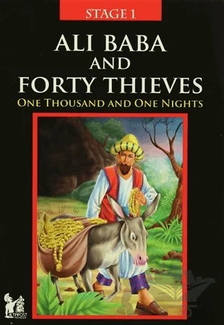 Stage 1 - Ali Baba And Forty Thieves – One Thousand And One Nights – Altın Post Yayıncılık kitap kapağı