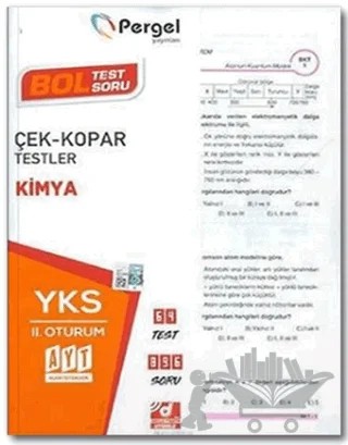 AYT Kimya Çek Kopar Testler – Kolektif – Pergel Yayınları kitap kapağı
