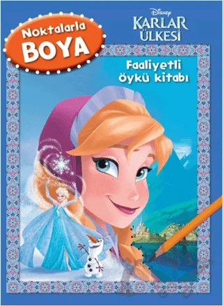 Disney Noktalarla Boya Karlar Ülkesi - Faaliyetli Öykü Kitabı – Yusuf Tepeli – Doğan Egmont Yayıncılık kitap kapağı
