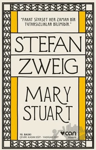 Mary Stuart – Stefan Zweıg – Can Yayınları kitap kapağı