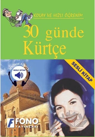 30 Günde Kürtçe (Seslendirmeli) – Kolektif – Fono Yayınları kitap kapağı
