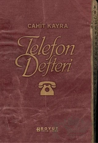 Telefon Defteri – Cahit Kayra – Boyut Yayın Grubu kitap kapağı