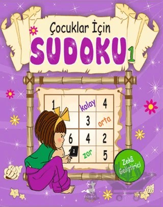 Çocuklar İçin Sudoku 1 – Kolektif – Olimpos Çocuk kitap kapağı
