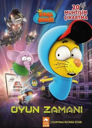 Oyun Zamanı - Kral Şakir – Kolektif – Eksik Parça Yayınları kitap kapağı