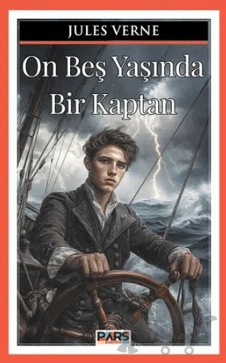 On Beş Yaşında Bir Kaptan – Jules Verne – Pars Yayınları kitap kapağı