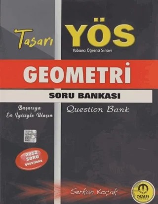 YÖS Geometri Soru Bankası – Serkan Koçak – Tasarı Eğitim Yayınları kitap kapağı