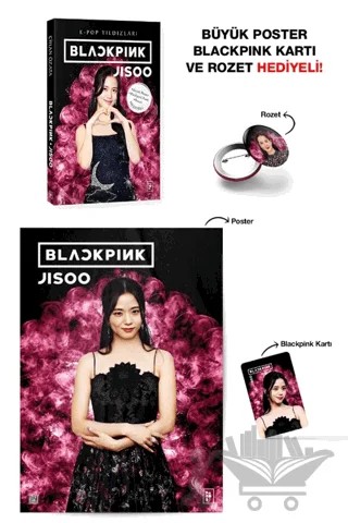 Blackpink Jisoo – Cihan Özata – Parodi Yayınları kitap kapağı