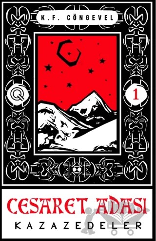Cesaret Adası 1 – K. F. Cöngevel – Q Yayınları kitap kapağı