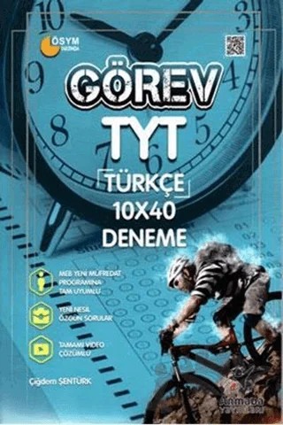Armada Görev YKS TYT Türkçe Deneme 10X40 Video Çözümlü – Çiğdem Şentürk – Armada Yayınları kitap kapağı