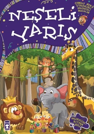 Neşeli Yarış – Nurseli Çağlayan – Timaş Çocuk kitap kapağı
