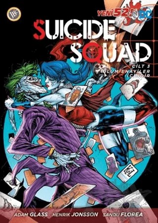 Suicide Squad Yeni 52 Cilt 3 - Ölüm Enayiler İçindir – Adam Glass – JBC Yayıncılık kitap kapağı