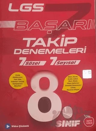 Newton 8. Sınıf LGS Başarı Takip Denemeleri – Kolektif – Newton Yayınları kitap kapağı