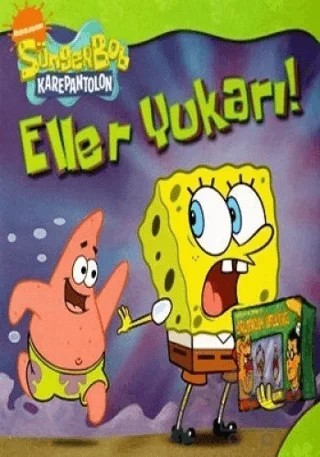 Sünger Bob - Eller Yukarı – David Lewman – Doğan Egmont Yayıncılık kitap kapağı