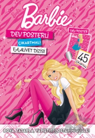 Dev Posterli Çıkartmalı Barbie – Kolektif – Doğan Egmont Yayıncılık kitap kapağı