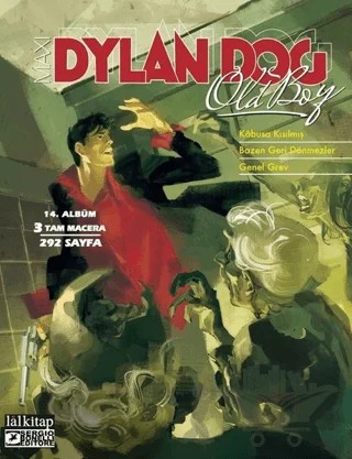 Dylan Dog Maxi Albüm 14 - Kabusa Kısılmış – Giovanni Di Gregorio – Lal Kitap kitap kapağı