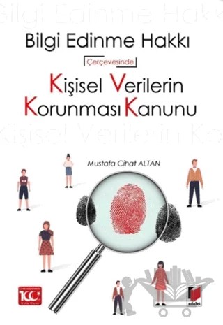 Kişisel Verilerin Korunması Kanunu – Mustafa Cihat Altan – Adalet Yayınevi kitap kapağı