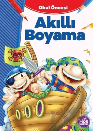 Akıllı Boyama – Kolektif – Mor Kelebek kitap kapağı