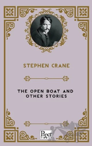 The Open Boat and Other Stories – Stephen Crane – Paper Books kitap kapağı