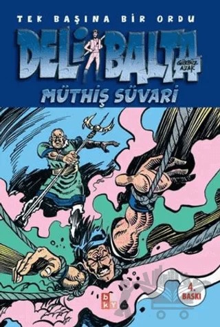 Deli Balta Müthiş Süvari – Gürbüz Azak – Babıali Kültür Yayıncılığı kitap kapağı