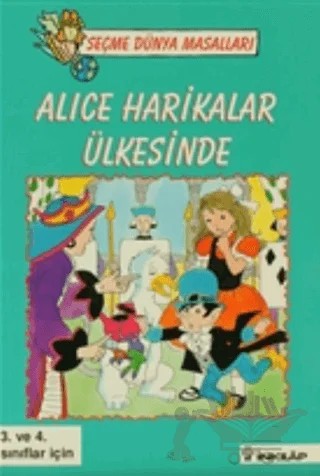 Alice Harikalar Ülkesinde – Özlem Başbay – İnkılap Kitabevi kitap kapağı