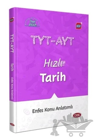 TYT-AYT Hızlı Tarih Konu Enfes Konu Anlatımlı – Kolektif – Data Yayınları kitap kapağı