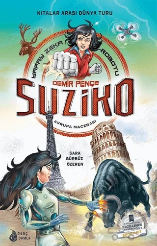 Demir Pençe Suziko - Avrupa Macerası – Sara Gürbüz Özeren – Genç Damla Yayınevi kitap kapağı