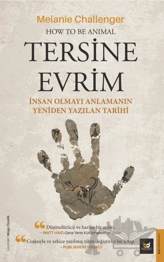 Tersine Evrim – Melanie Challenger – Beyaz Baykuş Yayınları kitap kapağı